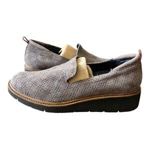 Dr. Scholl's Sidekick Loafer Shoes Women's 7.5 M Slip-On‎ Comfort Dark Gray
